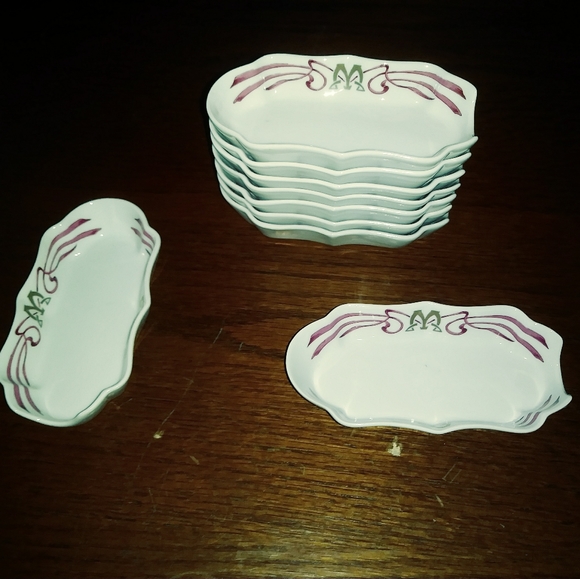 8 RARE VINTAGE TRAYS FROM FRANCE 🇫🇷 ♥️ - Picture 1 of 2